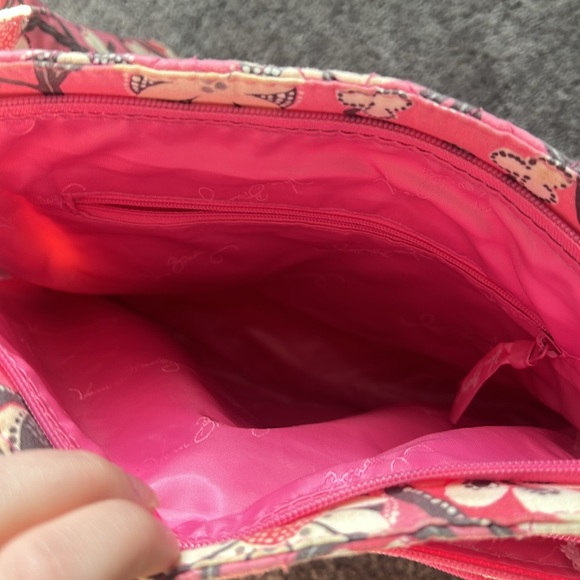 Pink Paisley Vera Bradley Crossbody Bag - Picture 5 of 7